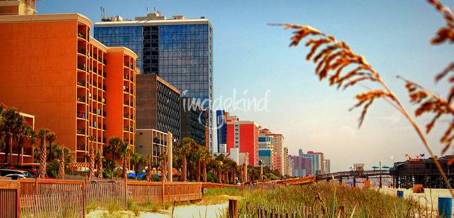 Myrtle Beach Boardwalk Condo Row Myrtle Beach Boardwalk Condo Row